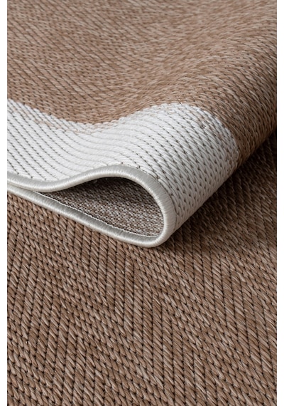 Venüs Sisal Antrasit Modern Dokuma Kilim Hasır Halı 513jut - Beyaz