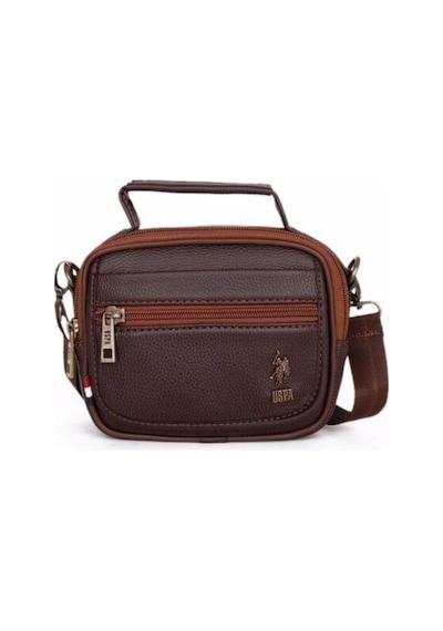 U.S. Polo Assn. U S Polo Assn Kahve Rölax Unisex Postacı Çantası Plevr8418 Kahverengi