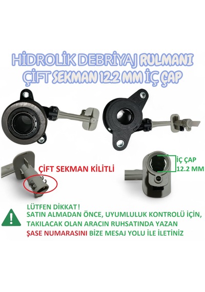 Mercedes Citan Hidrolik Debriyaj Alt Merkez Rulmanı Debriyaj Alt Merkezi
