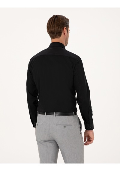 Pierre Cardin Erkek Siyah Gömlek Basic 50301930-vr046 Siyah