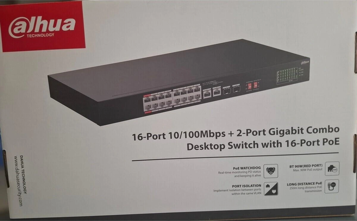 16 Port Poe Swich-114586