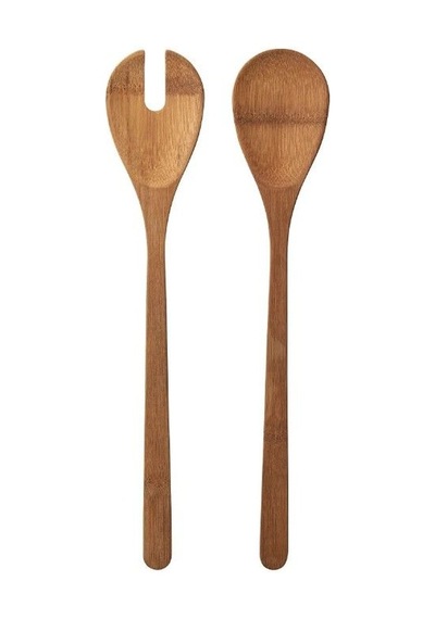 Ikea Grönsaker Salata Servis Seti 31 Cm Kahverengi