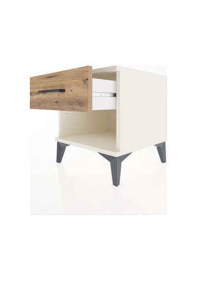 Hyperion Komodin Tek Çekmeceli 44x44x48 Aytaşı-çam Aytaşı