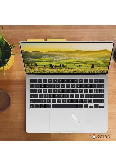 Novstrap Apple Uyumlu MacBook Pro 14 İnç M4/pro/max A3401 A3112 A3185 İle Trackpad Koruyucu Film Karışık Çok Renkli