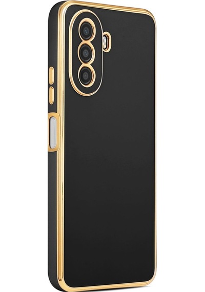 Huawei Nova Y70 Kılıf Zore Bark Kapak Siyah
