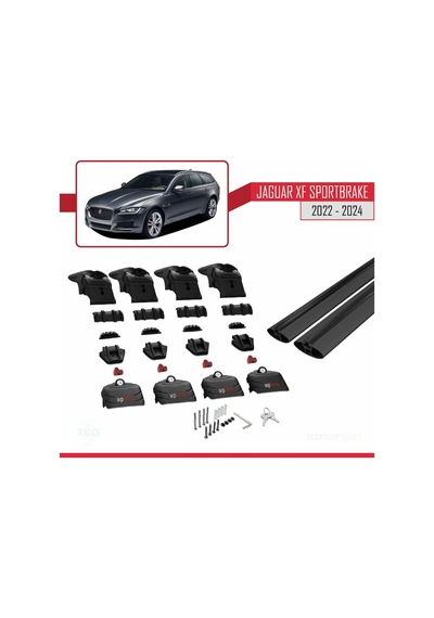 Jaguar Xf S 2018-2024 Arası İle Uyumlu Ace-2 Model Ara Atkı Tavan