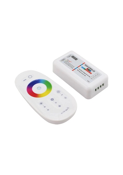 Rgb Led Dokunmatik (Touch) Rf Kumanda+Kontrol Paneli 12V-24V–18A