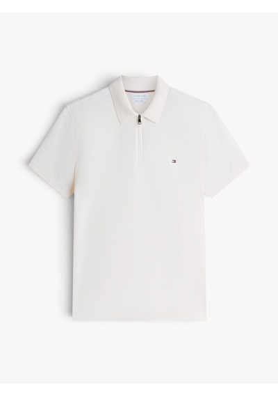 Tommy Hilfiger Merc Pıque Zıp Reg Polo Erkek Sarı T-shirt - Mw0mw43282