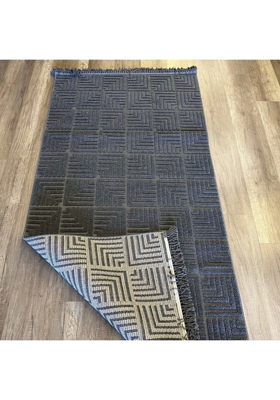 Hoom Rugs Design 1062 Antrasit Yumuşak Dokulu Desensiz İskandinav Halı Antrasit