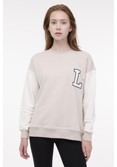 Lumberjack Wl Glory-yd 16ss121 4pr Bej Kadın Sweatshirt 000000000101700979 Bej