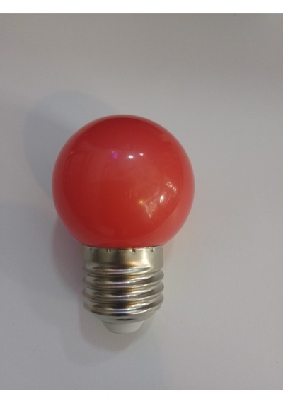 Ecolite Led Color G45 Kırmızı 1w E27 Gece Lambası 3'lü Paket