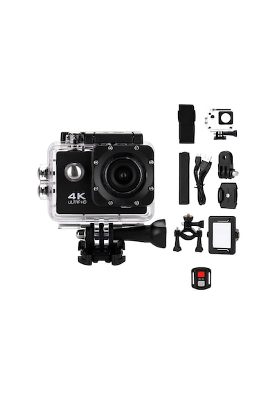 4k Ultra Hd Su Geçirmez Aksiyon Kamerası 16mp Wifi Spor Kamera, 170 Geniş Açılı Lens, 2.0 İnç Ekran, 2.4g Kablosuz Bilek Uzaktan Kumandalı, Bisiklet Ve Sualtı Dalış Seti Diğer
