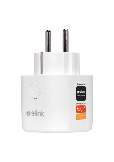 S Link Sl 14 2 4 Ghz Wif Bt Tuya Destekli 16a Akım Korumalı Akıllı Priz