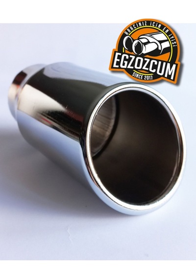 60 Mm. Nikelaj Önü Kesik Çıkışı 75 Mm. Egzoz Ucu Sessiz