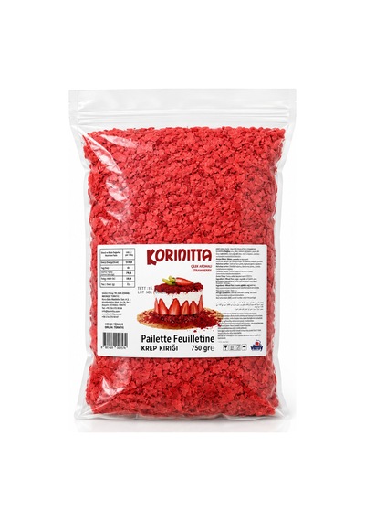 Korınıtta Çilek Aromalı Krep Kırığı 750 Gr