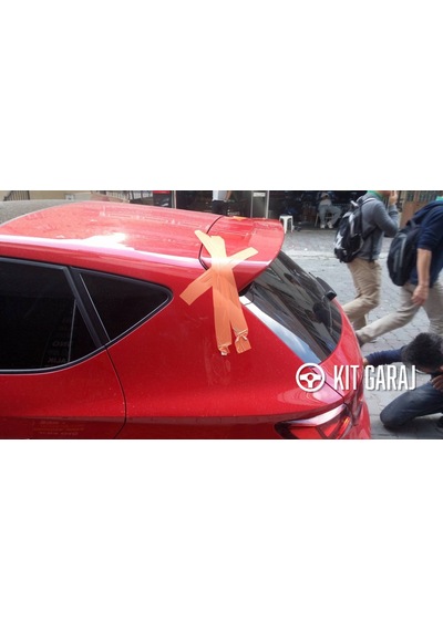 Seat Leon Mk3 2013 Sonrası Spoiler Parlak Siyah Boyalı Abs Plastik
