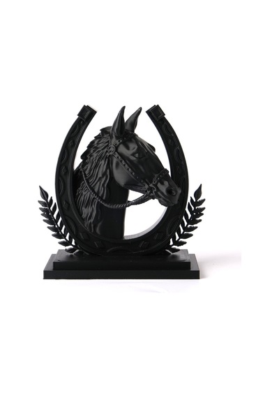 At Nalı İle At - Modern Hayvan Sanatı Figürü 15cm