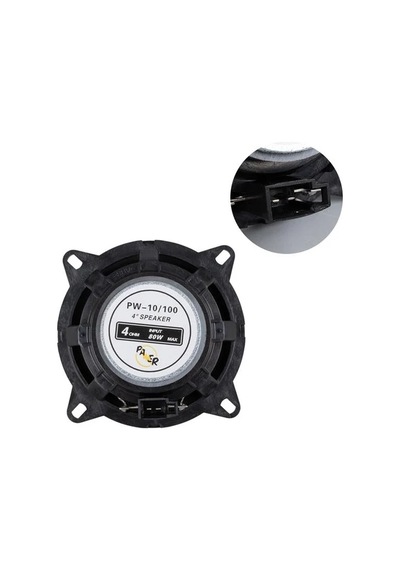 Powermaster Pw-10/100 4 Ohm 80 Watt 10 Cm Tekli Hoparlör - 170288