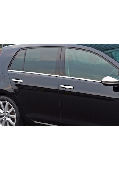 Volkswagen Golf 7 Krom Cam Çıtası 2013 -2020 Cam Çıta