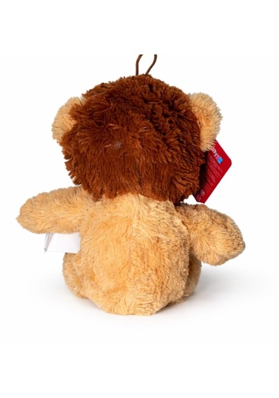 25cm Papyonlu Aslan Pelüş Sarı