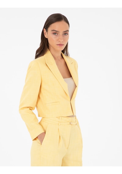 Pierre Cardin Kadın Sarı Ceket 50282072-vr044 Sarı