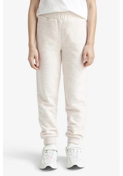 Defacto Kız Çocuk Standart Fit Basic Düz Beli Lastikli Jogger Eşofman Altı Y1226a625aubg667 Bej