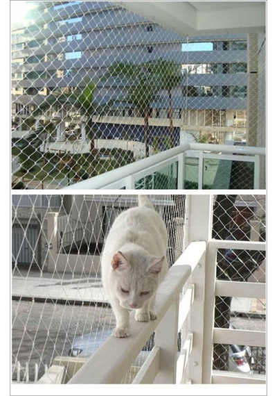 Balkon Filesi 3 X 15 Kuş Filesi, Kedi Filesi, Kuş Ağı, Kuş Önleme Filesi