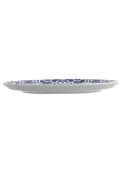 Porland Morocco Desen 7 Mor Düz Tabak 24 Cm