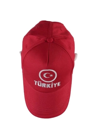 Lavinya Türkiye Ay Yıldız Bayrak Şapka Kırmızı