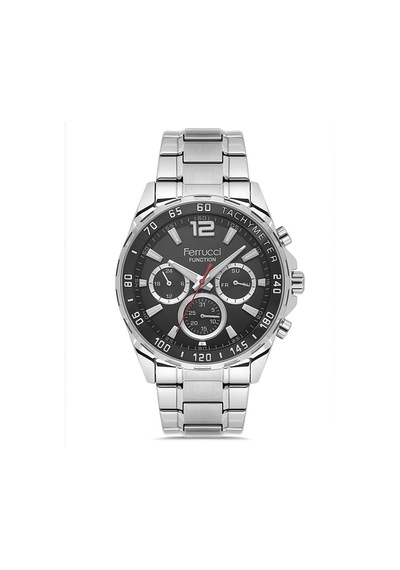 Ferrucci Fcf 0625 03577m.01 Erkek Kol Saati Metalik Gri