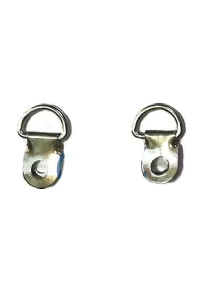 Rambo Tel Resim, Tablo, Çerçeve Askısı - 10x14mm, Nikel, 1000 Adet Gümüş