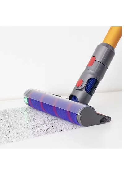 Dyson V7 V10 V11 V15 Uyumlu Modelleri İle  Lazer Işıklı Rulo Fırça Başlığı