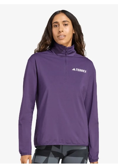 Adidas Jn3867 Terrex Multi Clımawarm Tech Kadın Sweatshirt Mor