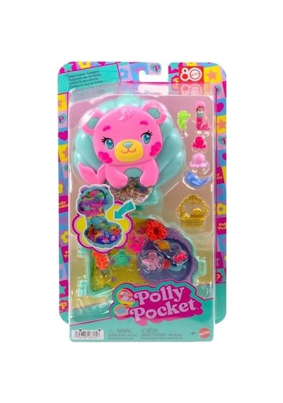 Polly Pocket Ve Maceraları Kompakt Oyun Seti Glitter Island Jfg56-jcb16