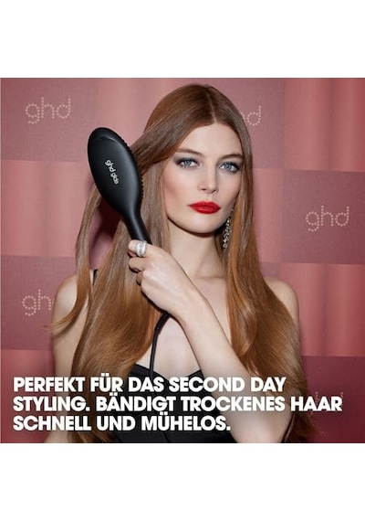 Ghd Glide Fırça, Çantalı, Taraklı Hediye Seti Siyah
