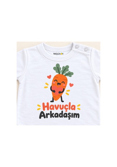 Babylimon Havuçla Arkadaşım Beyaz Kısa Kollu Çıtçıtlı Bebek Zıbını Beyaz - Havuçla Arkadaşım - 928161935 Beyaz - Havuçla Arkadaşım Babylimon Havuçla Arkadaşım Beyaz Kısa Kollu Çıtçıtlı Bebek Zıbını Beyaz - Havuçla Arkadaşım - 928161935 Beyaz - Havuçla Arkadaşım