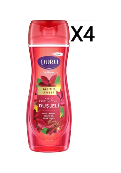 Duru Lux Perfumes Jasmin Amber Duş Jeli 4 x 650 ML