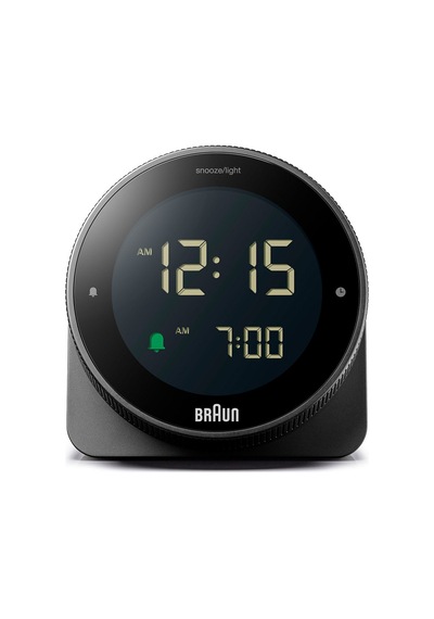 Braun Bc24b Siyah Dokunmatik Ekranlı Dijital Alarmlı Masa Saati Brn.bc24b