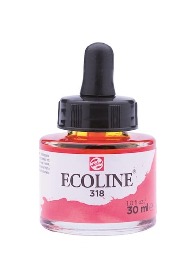 Talens Ecoline Sıvı Suluboya 30ml - Carmine 318