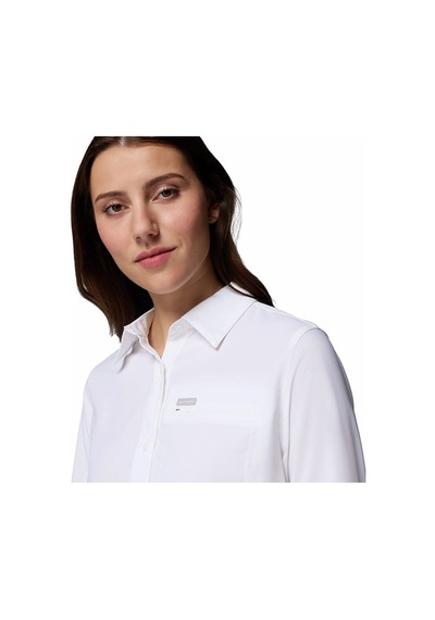 Columbia Silver Ridge Utility Iı Kadın Uzun Kollu Gömlek Al9503 Beyaz
