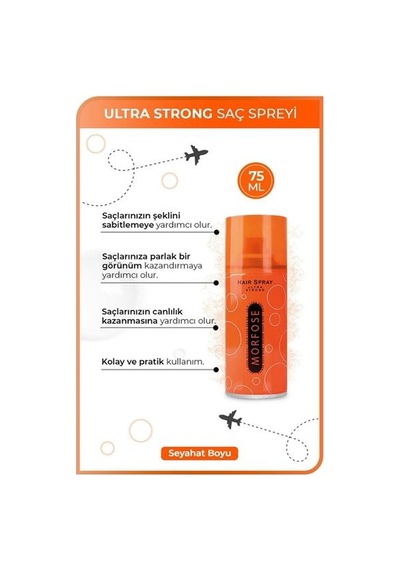 Morfose N.g. Saç Spreyi 75ml. Ultra Strong