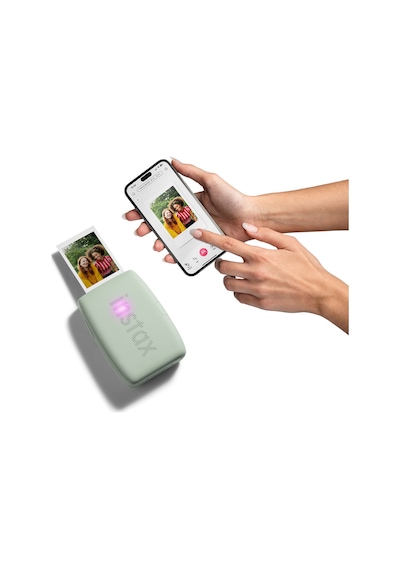 Instax Mini Link 3 Yeşil Akıllı Telefon Yazıcısı Ve 20'li Mini Film Yeşil