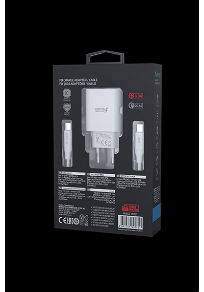 Teknosa Preo P2 Uyumlu Pd25t 25w Pd Type-c Şarj Adaptörü Kafa + Kablo