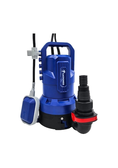 Catpower 674 Dalgıç Pompa Kirli Su 750w 3 Kademe Taban 15 Ton