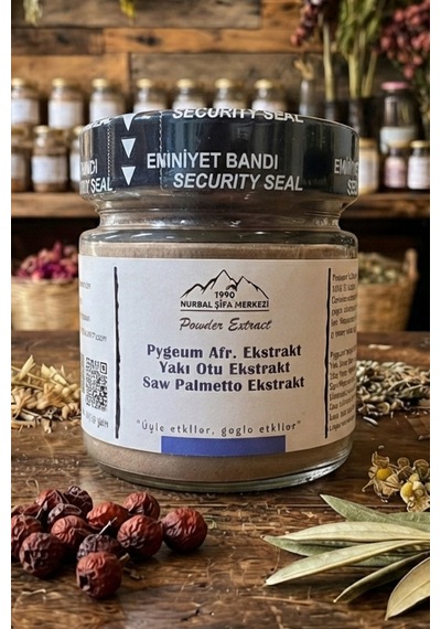 Nurbal Şifa Merkezi Pygeum Yakı Otu Saw Palmetto Ekstrakt 120 G