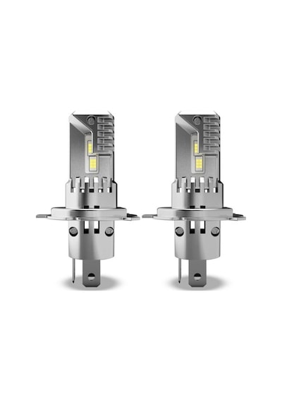 Osram 12v H4/h19 Xenon Led Far Ampul Seti 25w + %120 Parlak Işık 6500k 2000 Lümen P43t/pu43t