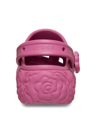 Crocs Classic Platform Bloom Clog Kadın Terlik-33918 Pembe