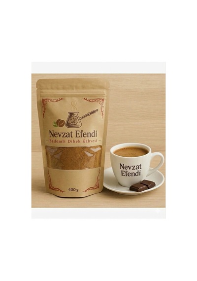 Nevzat Efendi Bademli Dibek Kahvesi 400 G Geleneksel Tat, Bademin Zarafetiyle Diğer