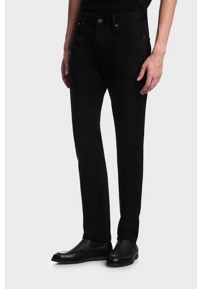 Emporio Armani Pamuklu Slim Fit Düşük Bel Jeans Erkek Kot Pantolon Em000121 Af27706 Mc002 Siyah Emporio Armani Pamuklu Slim Fit Düşük Bel Jeans Erkek Kot Pantolon Em000121 Af27706 Mc002 Siyah