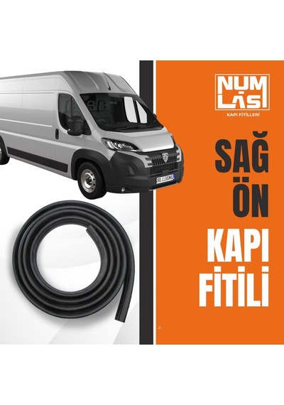 Peugeot Boxer Panelvan 2015-2025 Sağ Ön Kapı Fitili-a Kalite-numlas-nm4469